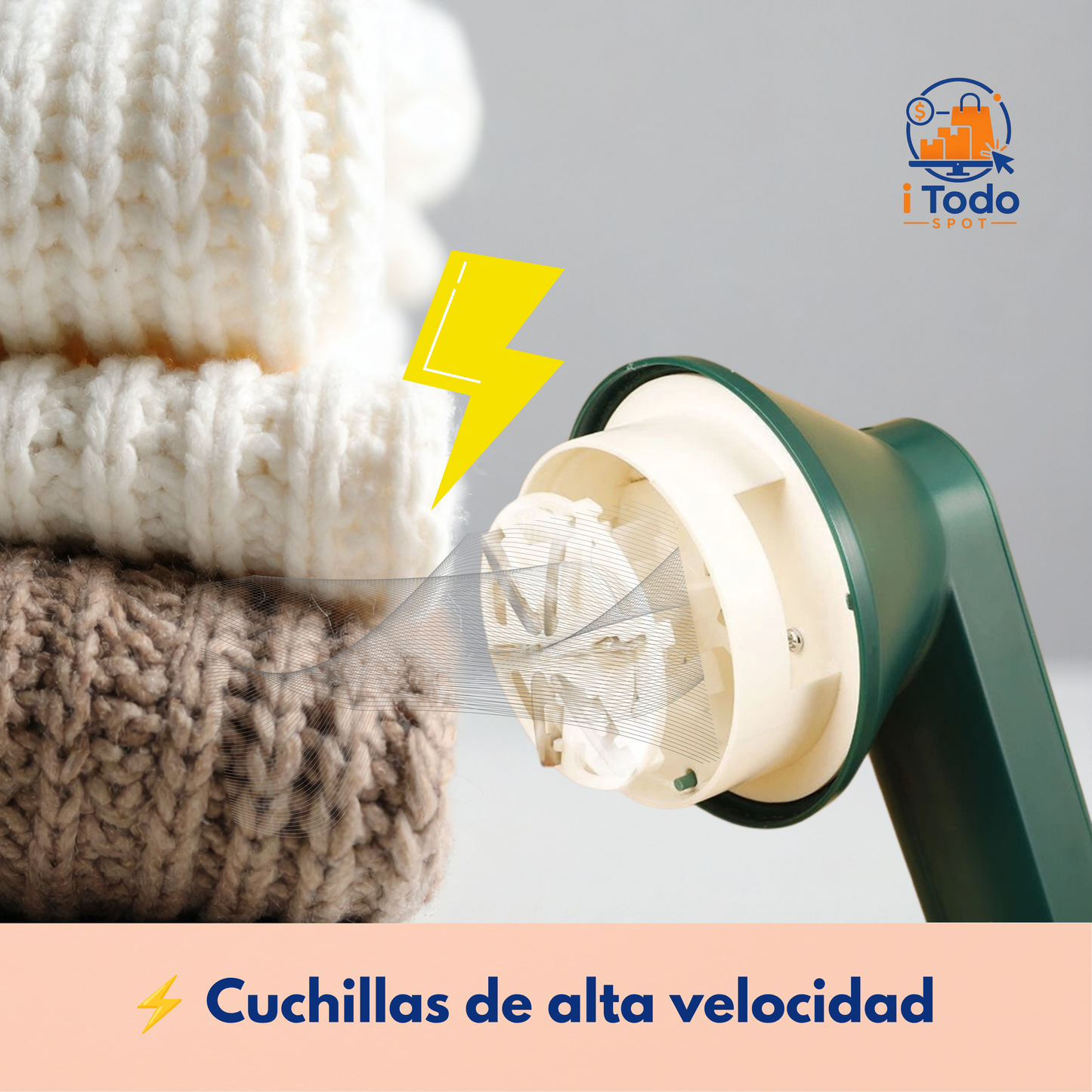 Quita Pelusas Eléctrico Portátil con Carga USB
