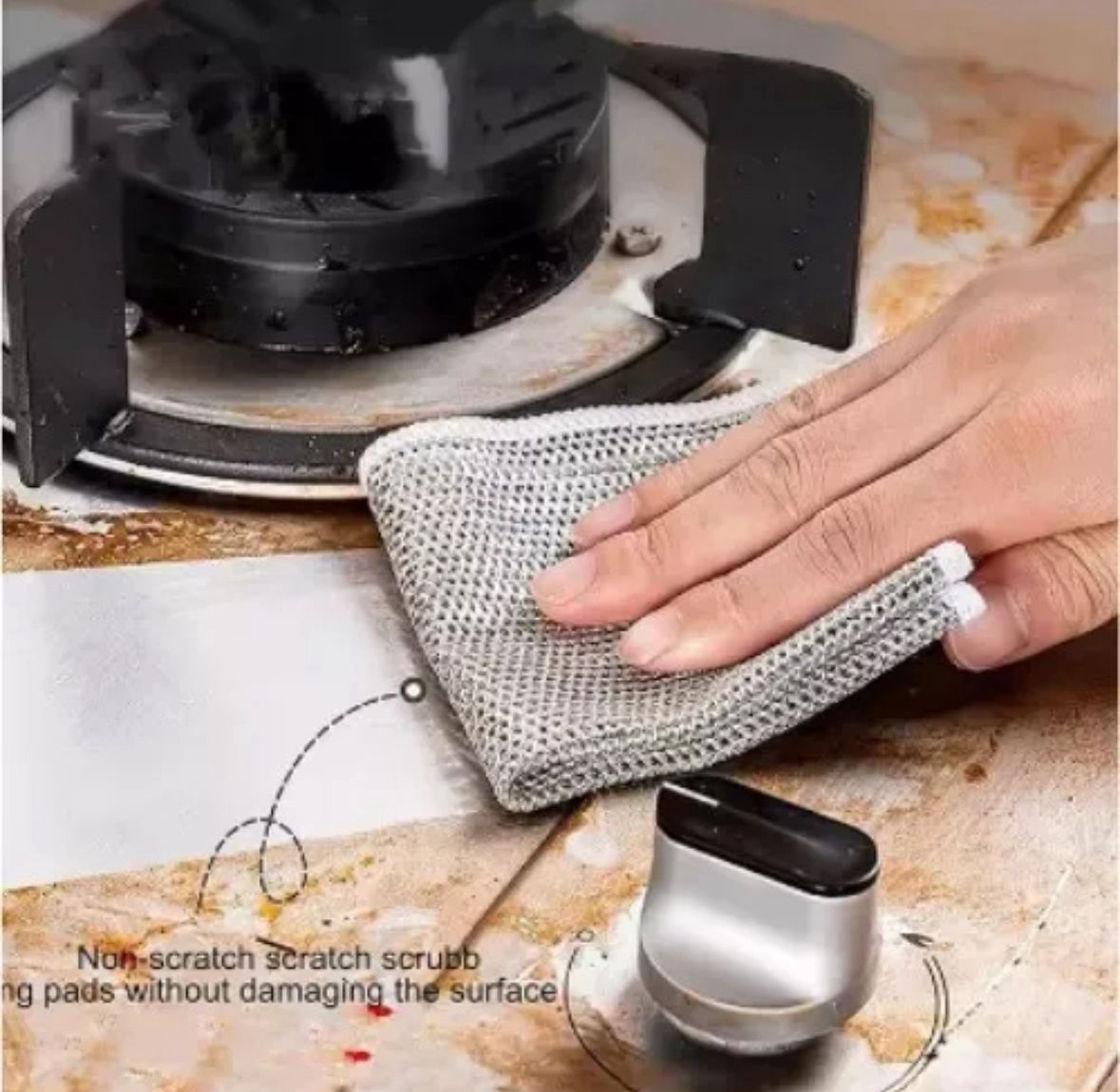 PACK X 5 LIMPIEZA PROFUNDA - 5 Paños Mágicos de Cocina