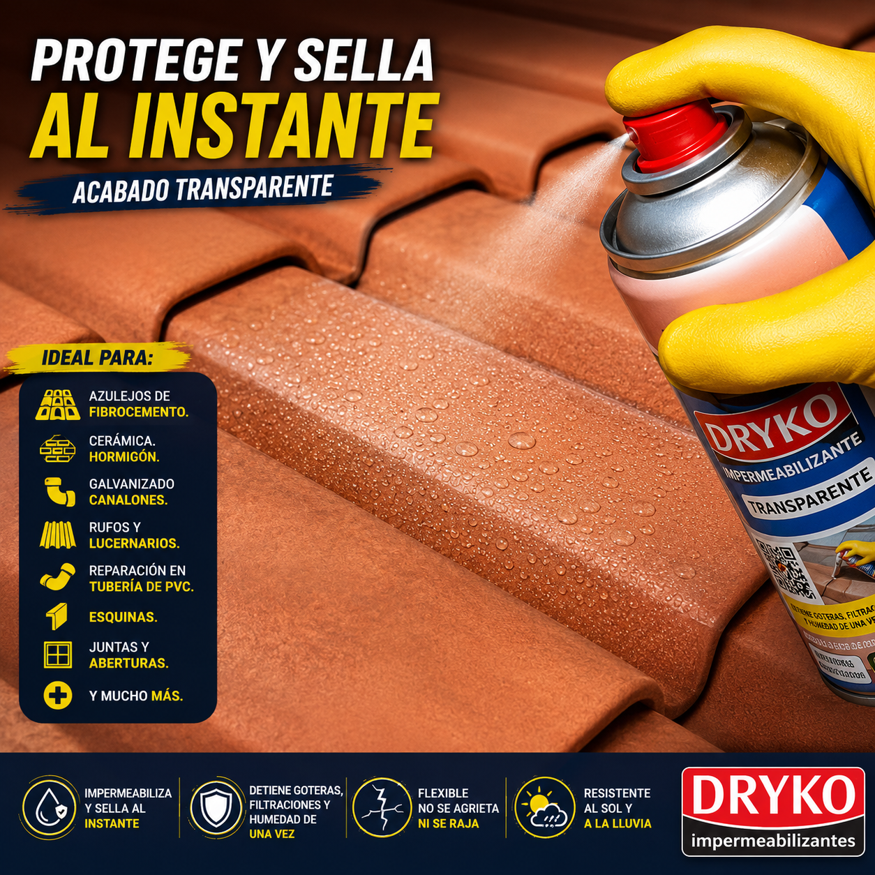 Sellador Impermeabilizante Spray 400ml - 30% DESCUENTO