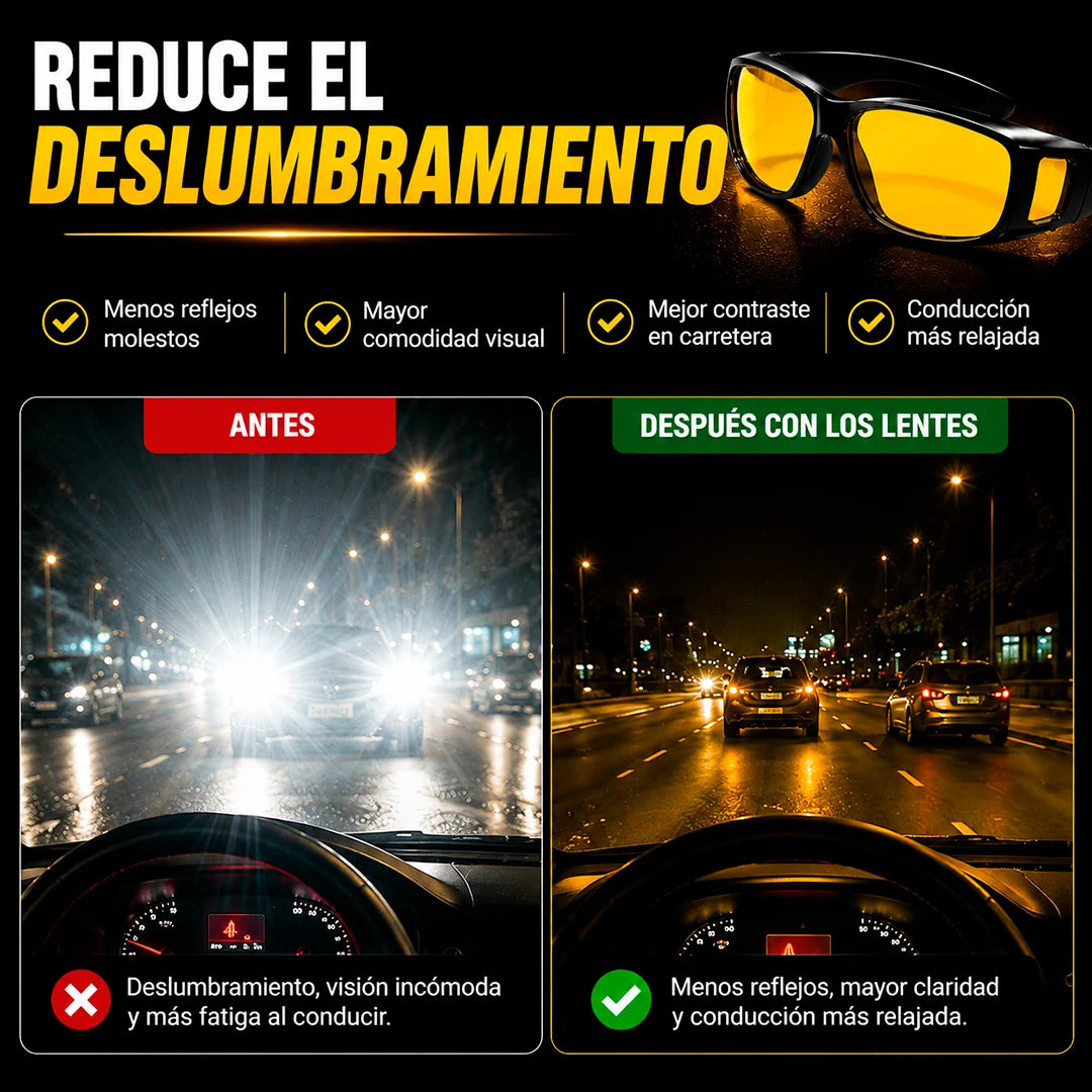 Lentes de Conducción - 2x1 DÍA Y NOCHE