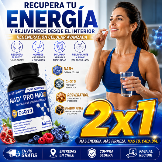 PACK 2X1 - NAD+PRO MAX de 60 cápsulas