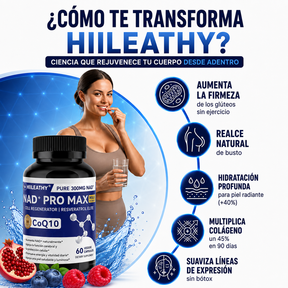 PACK 2X1 - NAD+PRO MAX de 60 cápsulas