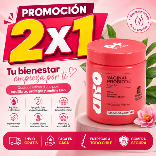 PACK 2X1 - URO VAGINAL PROBIOTICO
